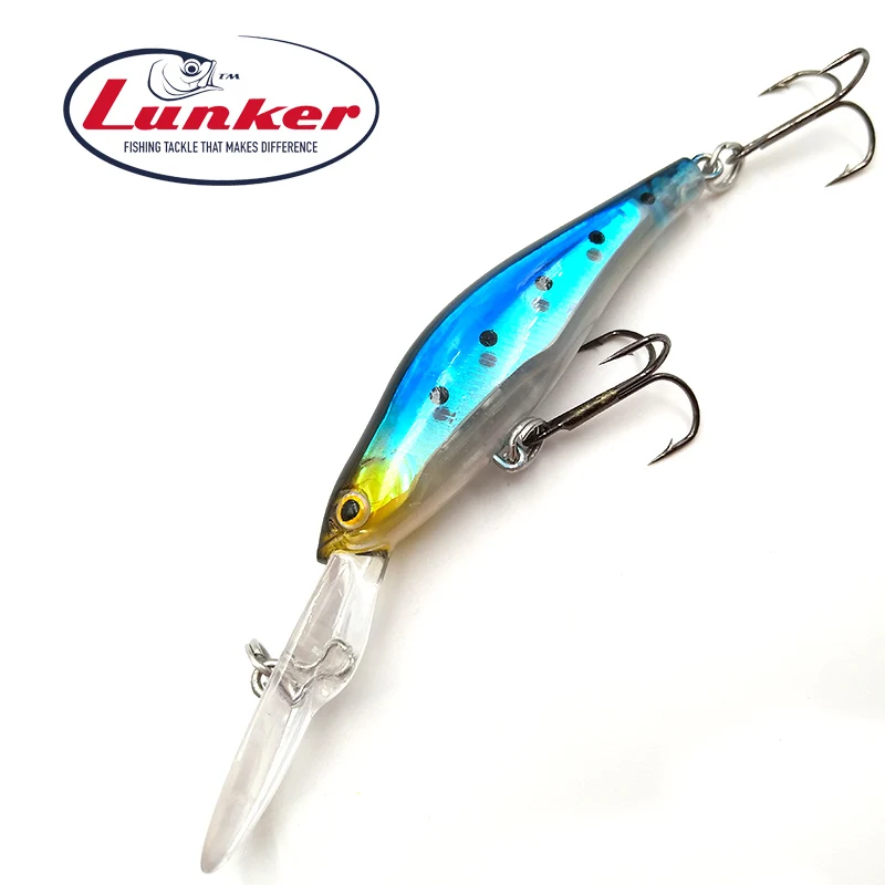 Lunker гольян 7 г 9 6 см длинный счет внутри встроенная лазерная рыболовная приманка