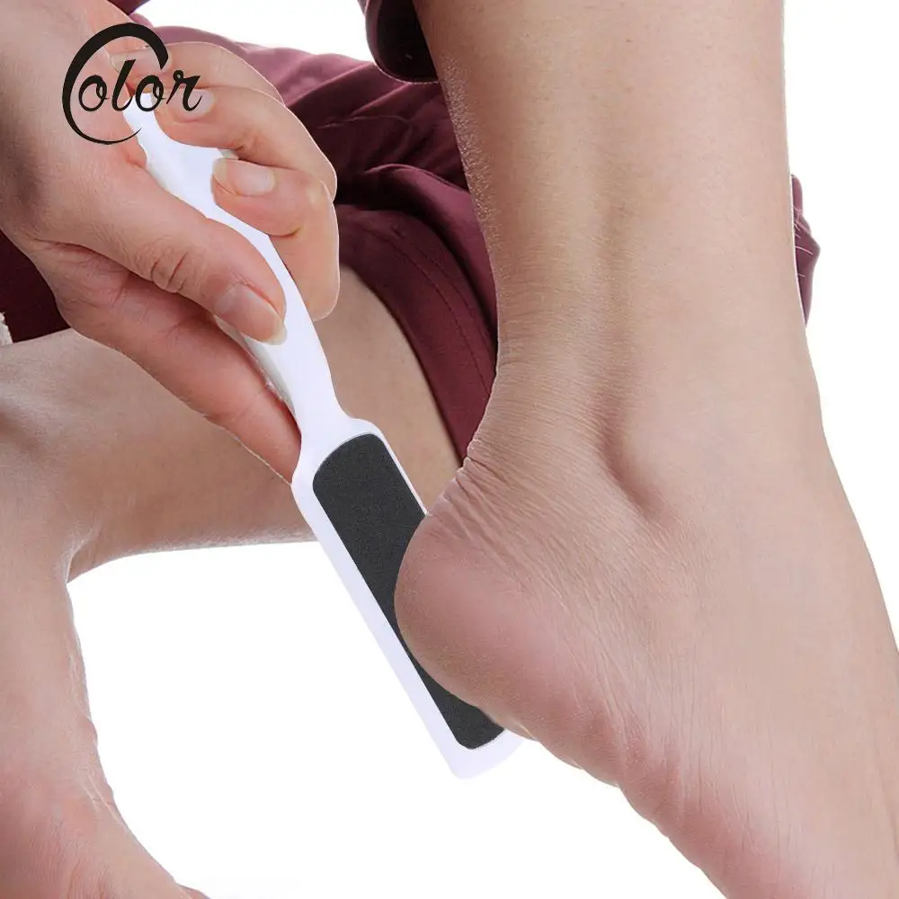 Двухсторонний Рашпиль для ног шлифовальный камень средство удаления огрубевшей