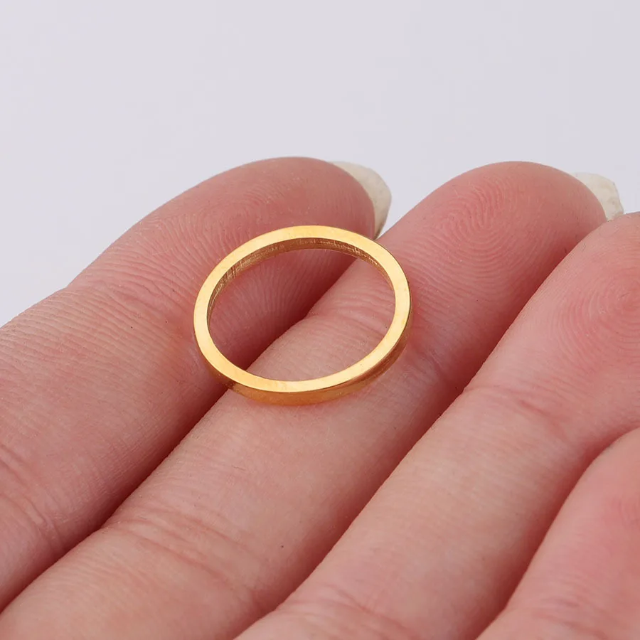 20Pcs 15MM Steel Color Stainless steel Pendant Circle Shape Round Connector Charms for DIY Women Jewelry Making Wholesale | Украшения и