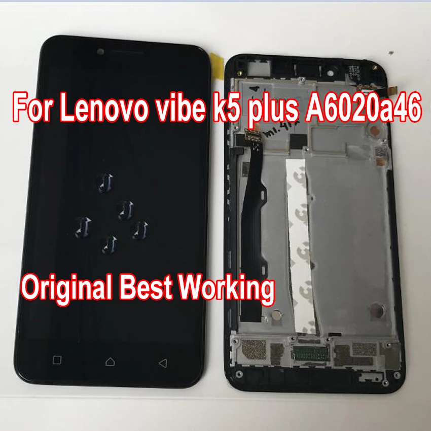 

ЖК-дисплей с сенсорным дигитайзером в сборе, экран для Lenovo K5 Plus A6020A46