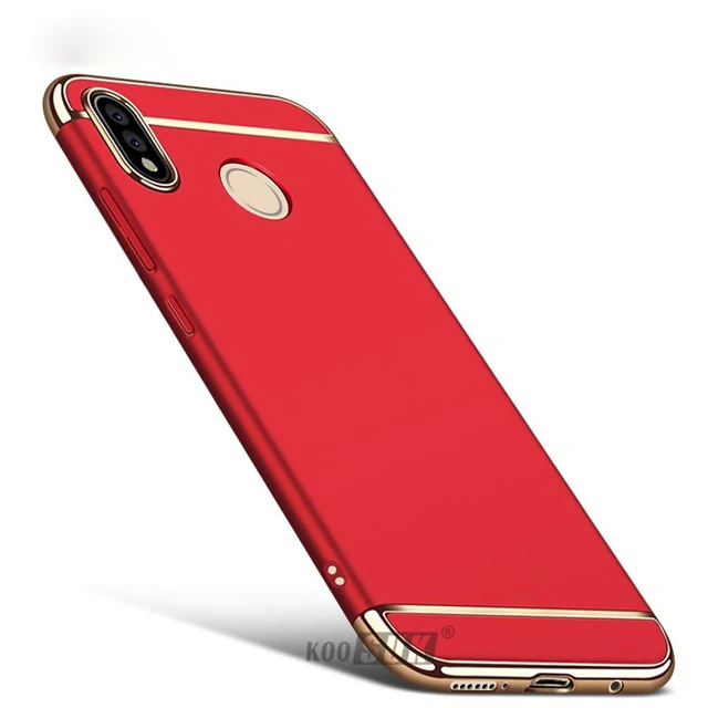 Чехол для huawei Y9, 6,5 дюймов, тонкий роскошный жесткий матовый чехол для телефона, для huawei Y9 y 9, защитная задняя крышка, капа, Fundas Koosuk - Цвет: Красный