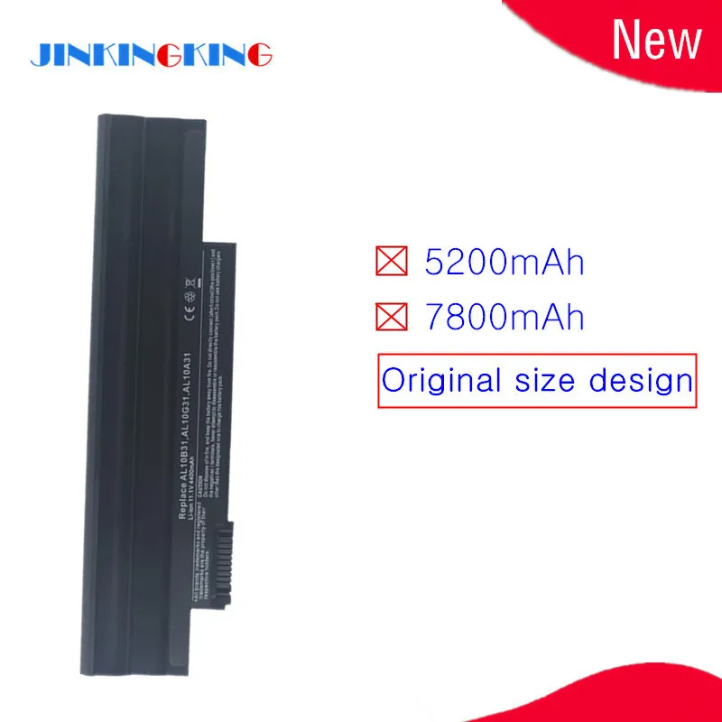 Новый аккумулятор для ноутбука acer Aspire One 522 722 AOD255 AOD257 AOD260 D255 D270 E100 LT23 LT2304C AL10A31 AL10B31