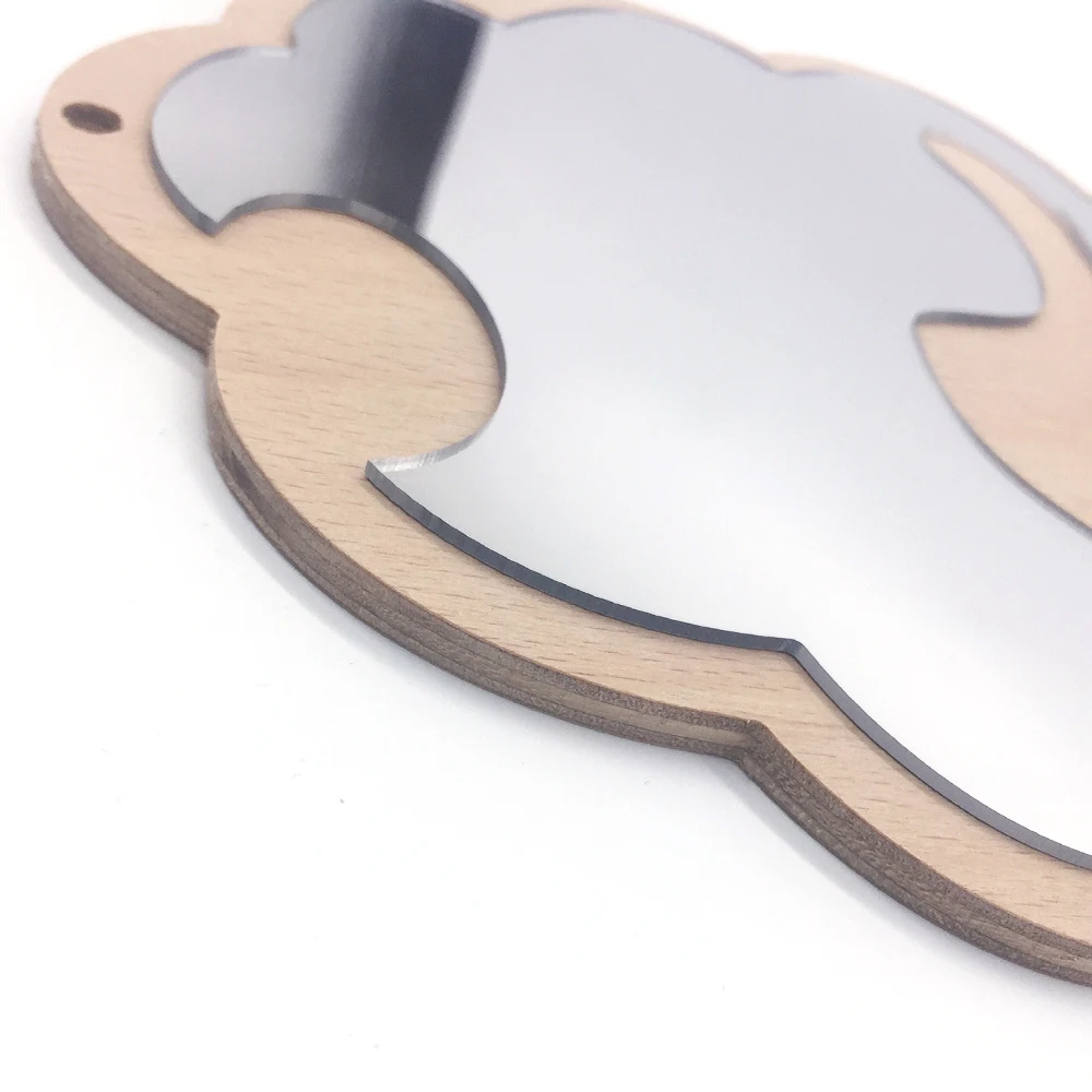 3D Зеркальная Наклейка на стену воздушный шар виниловая самоклеющаяся