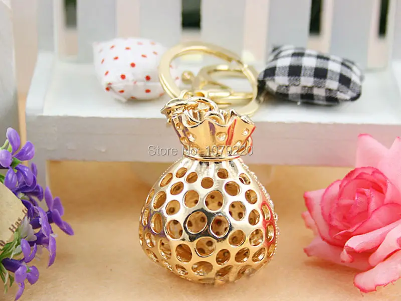 Любовь кошелек автомобиля брелок милые Стразы Кристалл Подвеска в виде ключа