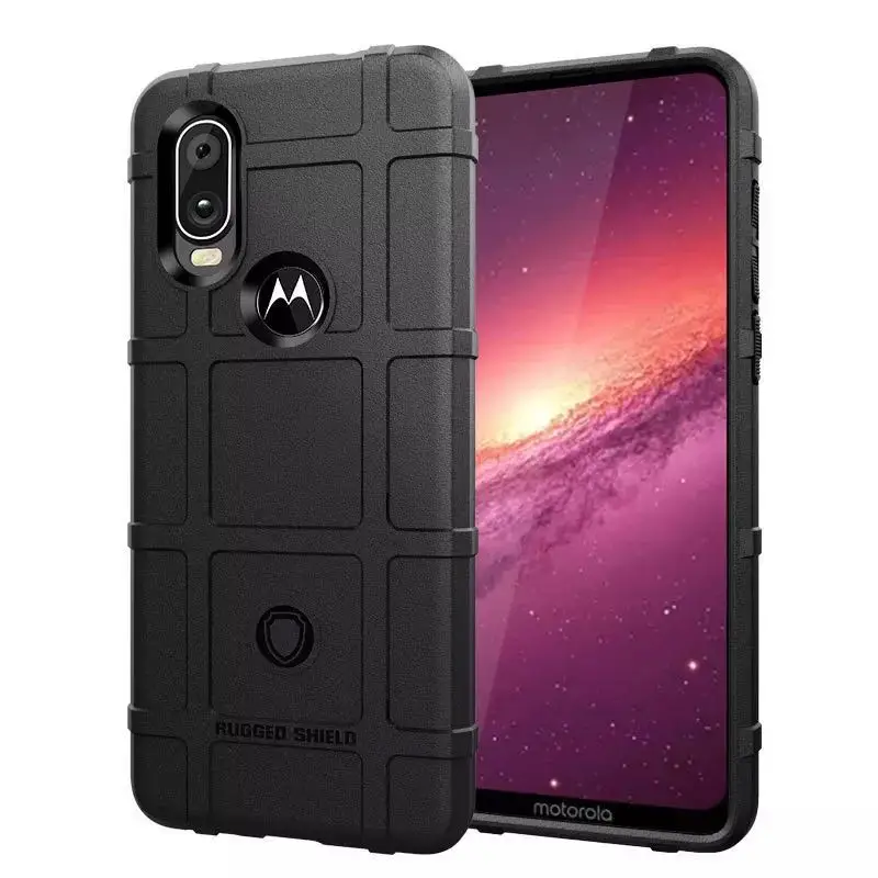 Роскошный противоударный чехол для Motorola Moto One Vision, силиконовый бампер, чехол для Moto One Vision, мягкий чехол