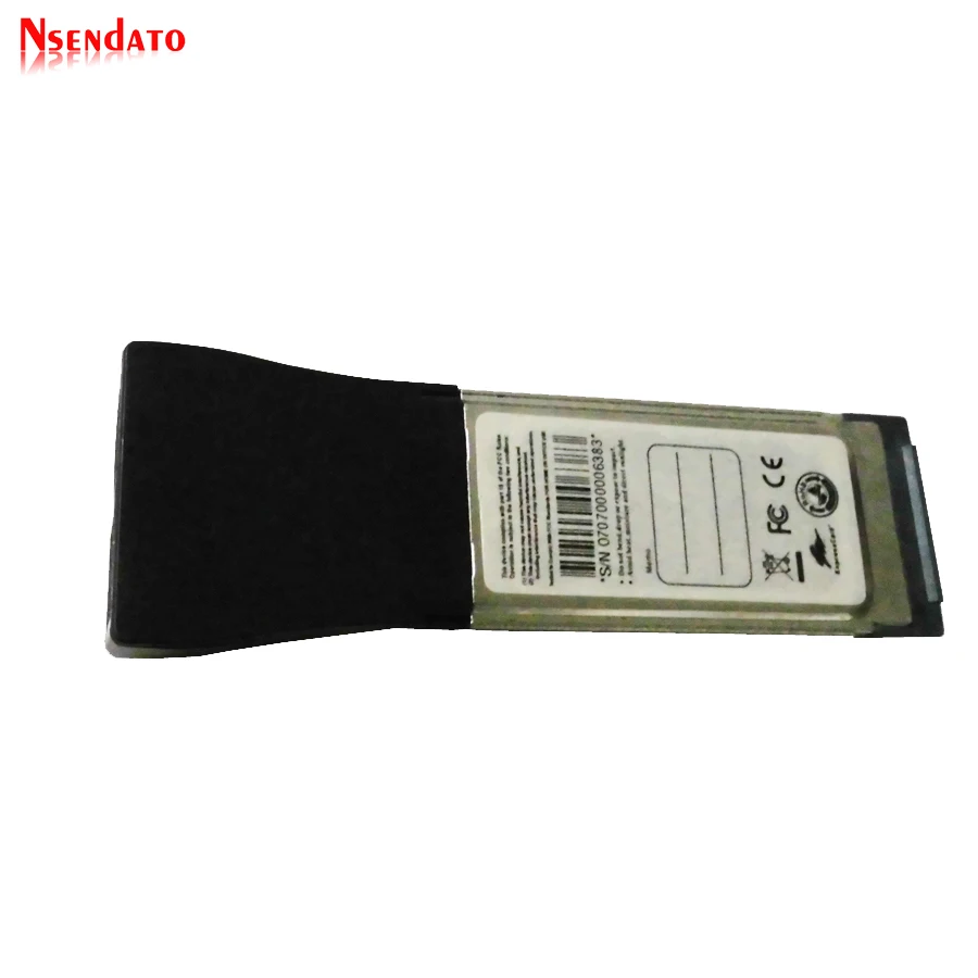 Сетевая карта 34 мм до USB2.0 4 Порты и разъёмы USB адаптер ExpressCard ноутбука Тетрадь