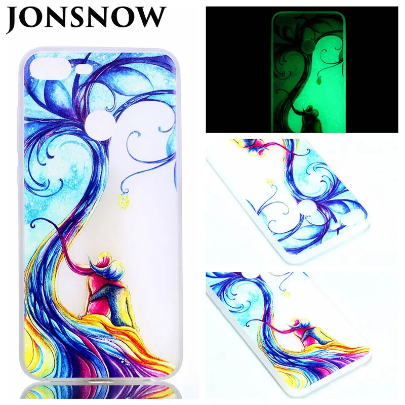 Чехол JONSNOW для huawei Honor 10 с рисунком светящийся тонкий мягкий Силиконовый ТПУ