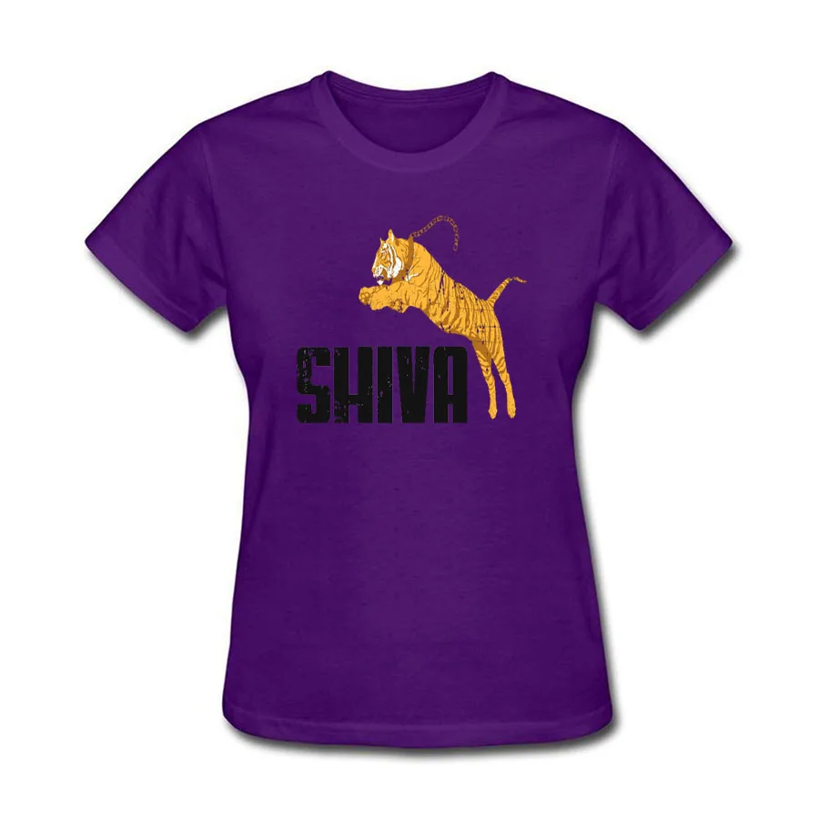 2018 Лидер продаж супер модные летние Забавные футболки с принтом Shivo Tiger Logo 100%