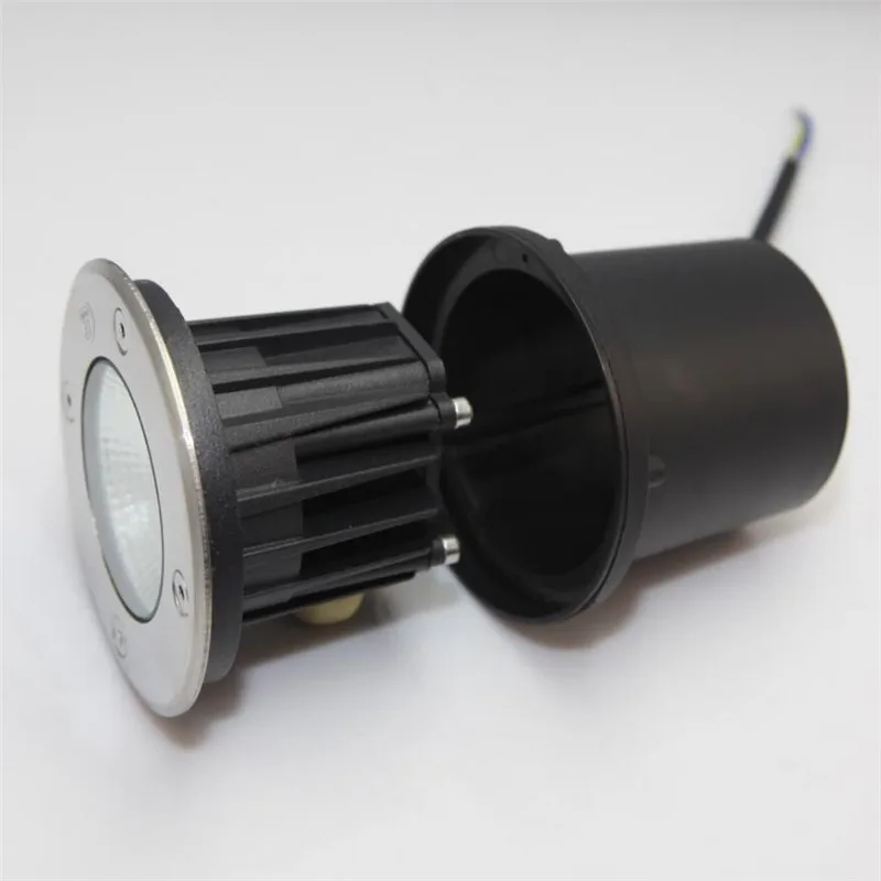12 Вт 15 20 COB LED подземный свет DC12V вход светильник светодиодный прожектор напольный