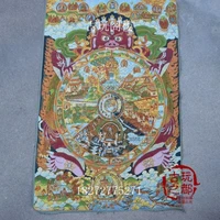 chinese collection thangka embroidery tibetan buddhist diagram