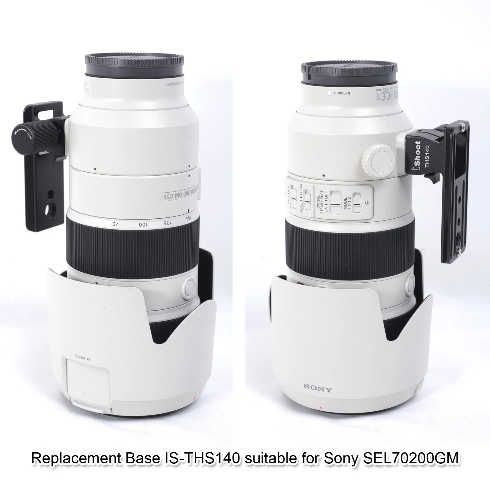 Опорное кольцо для объектива штатив Сменное основание Подставка Sony FE 70 200/2.8GM OSS 100