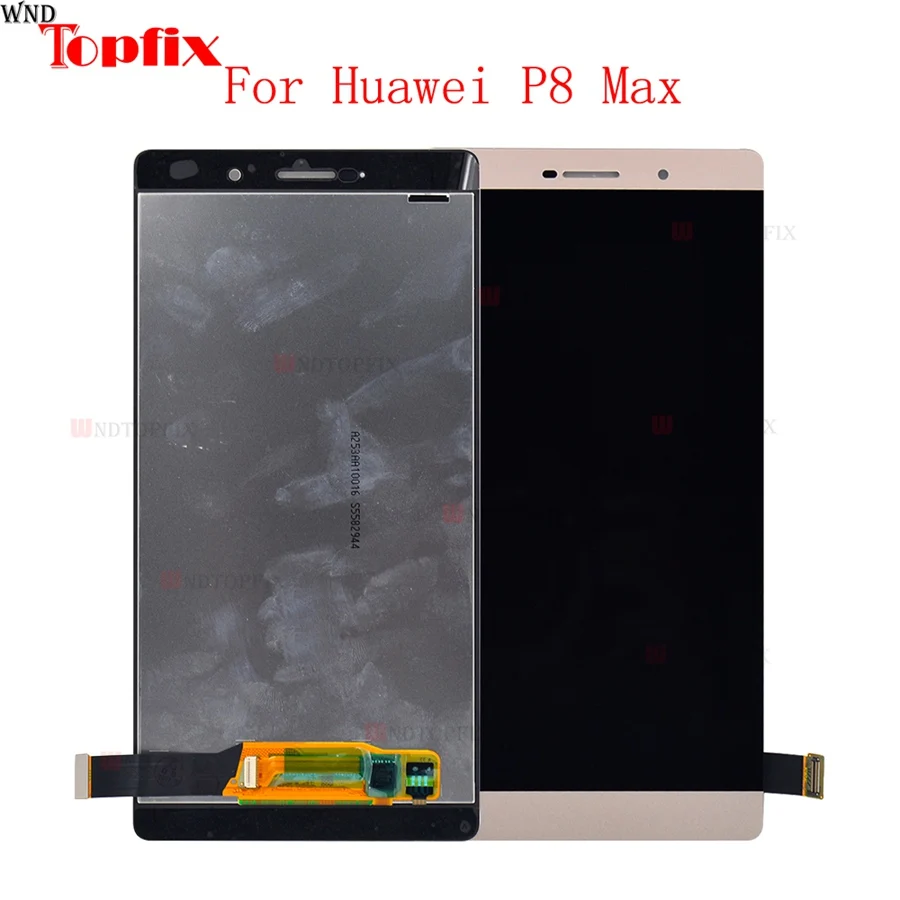 6," дюймовый ЖК-дисплей с сенсорным экраном дигитайзер для huawei P8 Max ремонтный ЖК-экран Запчасти для huawei P8MAX ЖК-дигитайзер