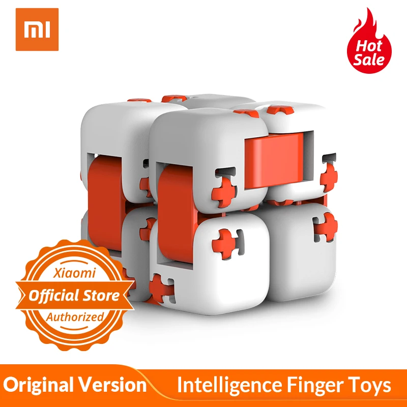 100% Xiaomi Mitu пальчиковые кирпичи строительный блок Спиннер интеллектуальные