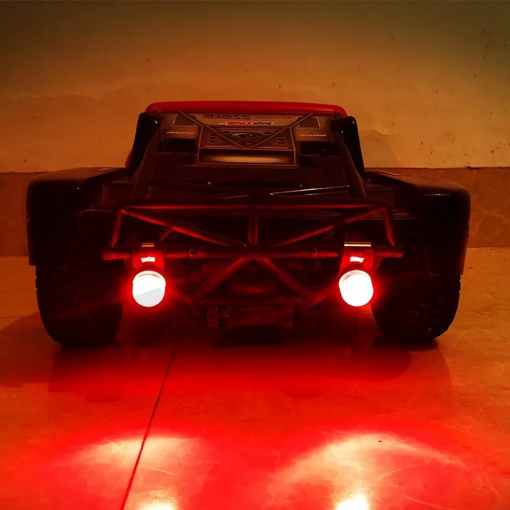 2 шт. RC Автомобильные светодиодные прожекторы фары для 1/10 1/8 Гусеничный