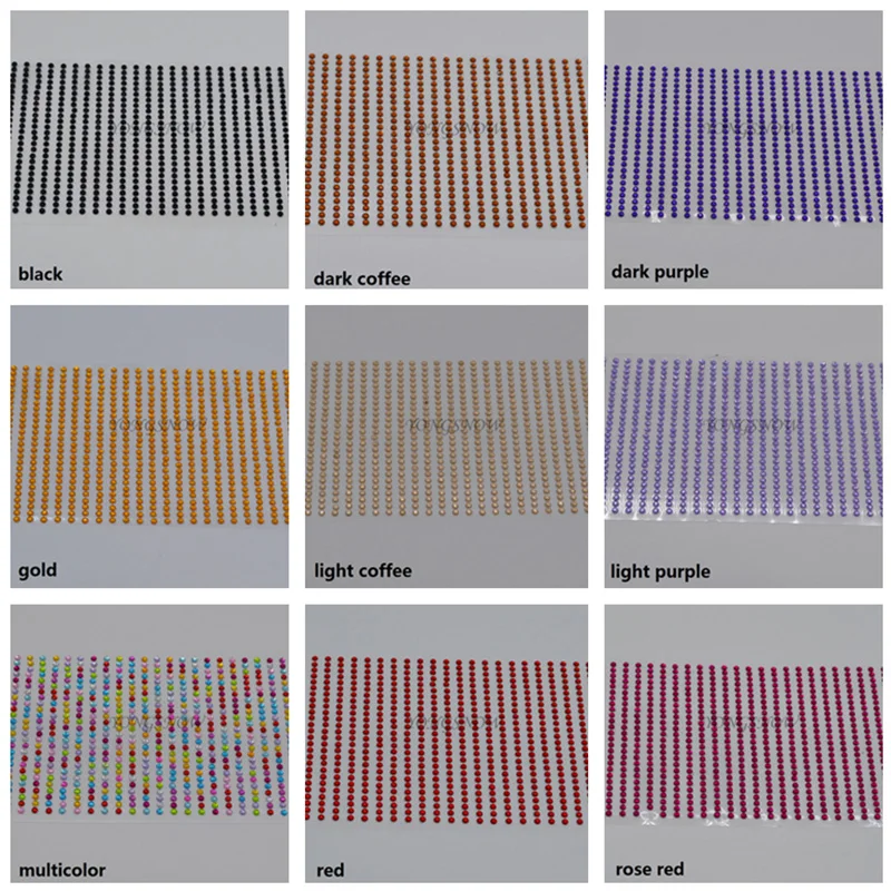 900 шт./лот диаметр 4 мм акриловые стразы для телефона ПК автомобиля сделай сам