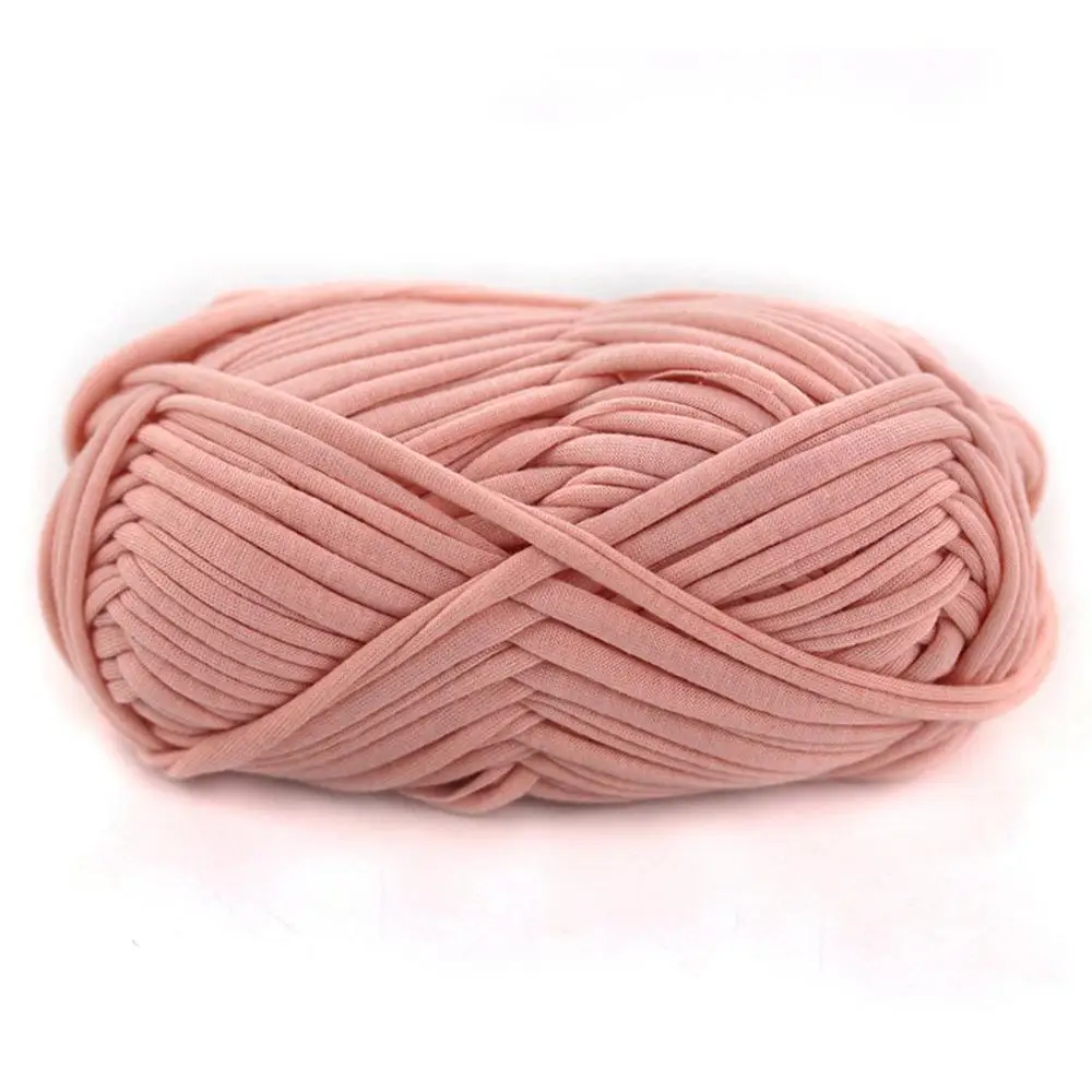 Pink 17 видов цветов DIY вязание крючком ткань ковры Yarm хлопок шерсть вязание пункт ручной вязки Толстая вязаная корзина ручной работы игрушки-одеяла - Цвет: Pink