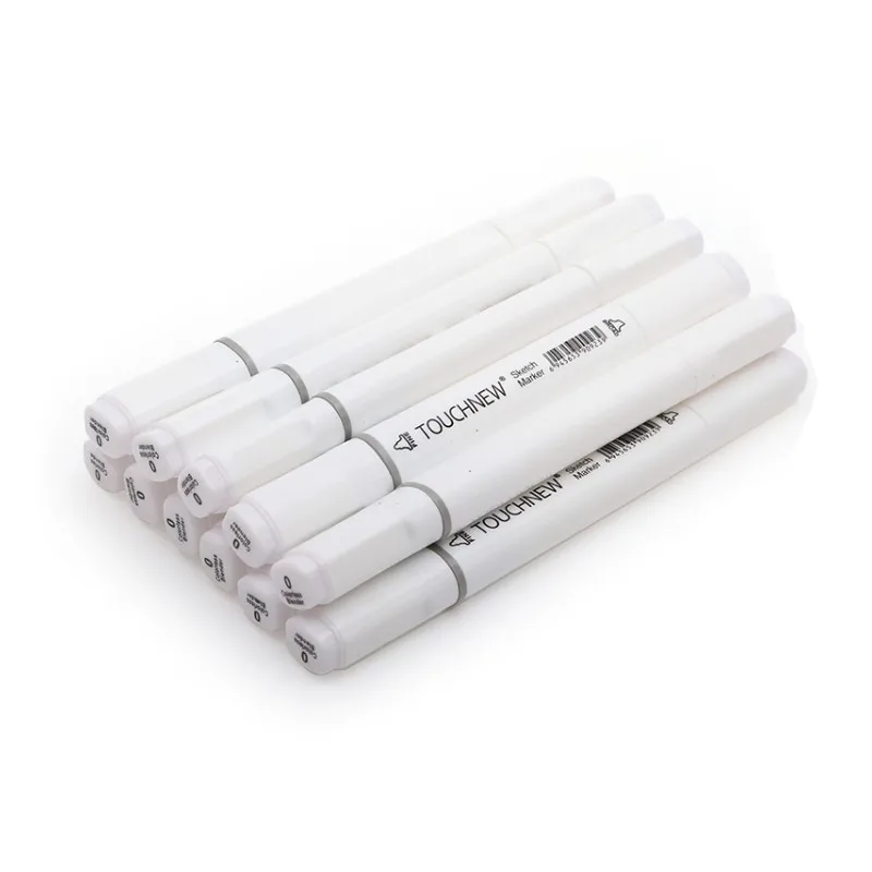 

1Pc TOUCHNEW 0# Colorless Blender Marker Double-headed Alcohol Based Ink Sketch Markers Set for Artist Manga Painting Supplies