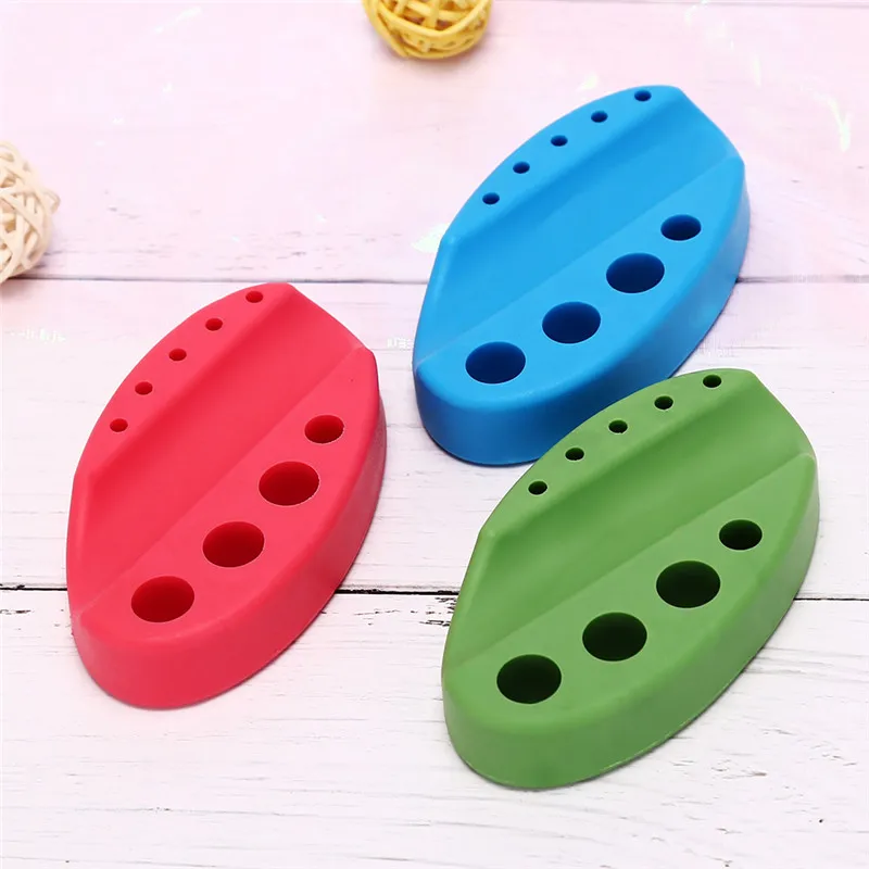 Для тату машины аксессуары Овальный силиконовый чехол стоячая стойка чернила