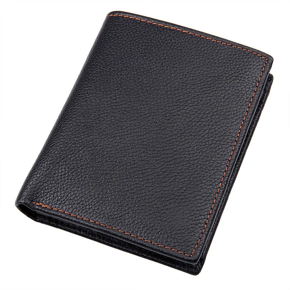 

J.M.D Real Cow Leather Wallet Business Casual Wallet Man Cash Purses Card Holder With Coin Pocket 8152A