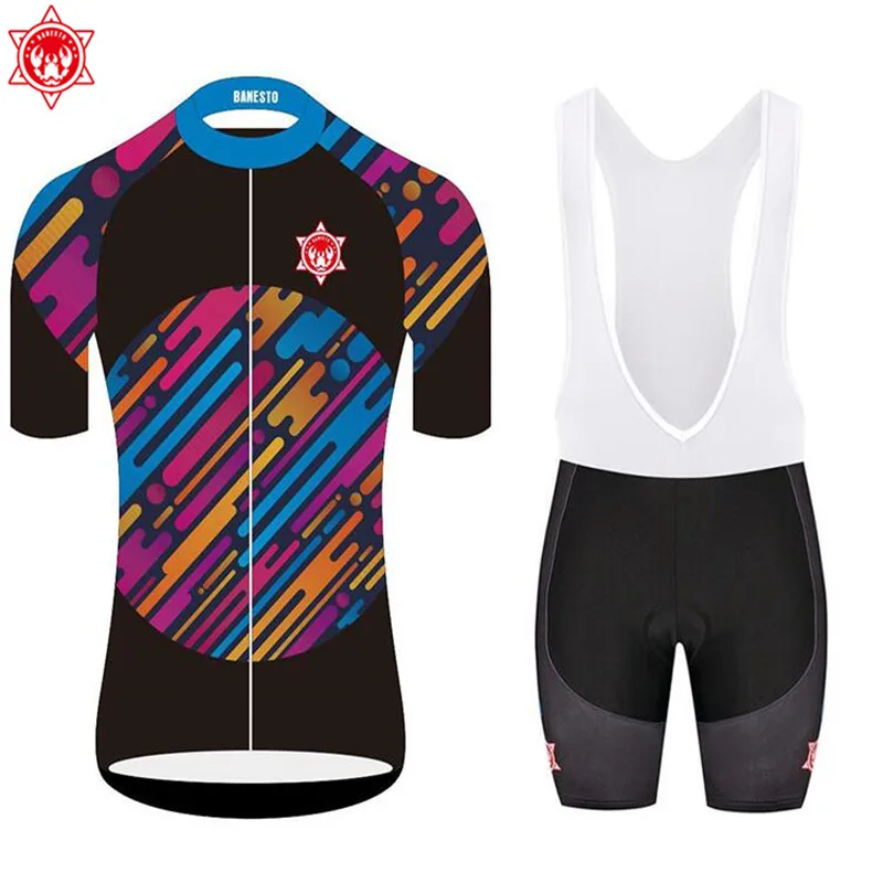 

2018 100% Polyester Cycling Jersey Quick-Dry Racing Bike Clothes Maillot Ropa Ciclismo Men MTB Bicycle Clothing