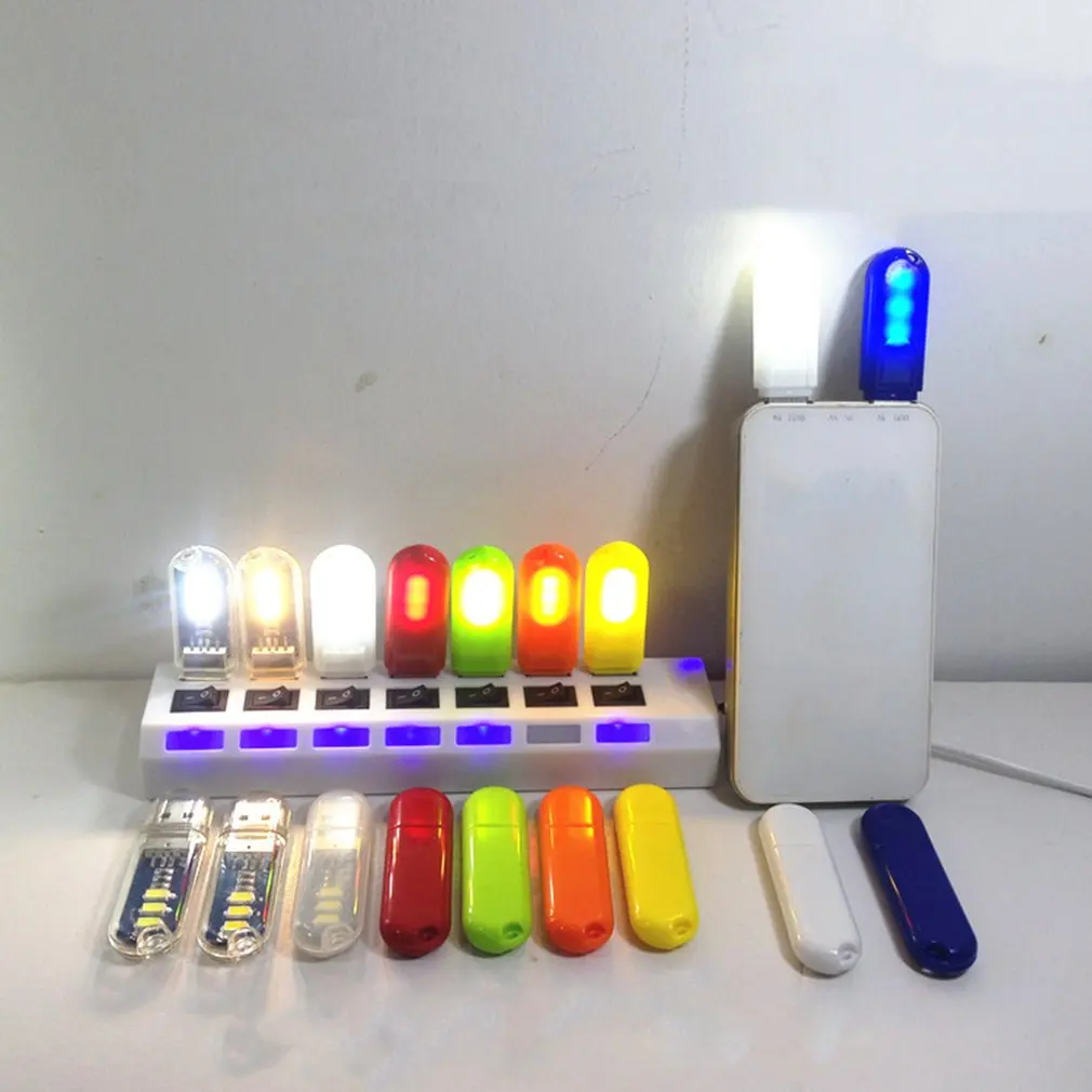 Высокая яркость светодиодный USB фонарик Свет светильник для компьютера 5 В