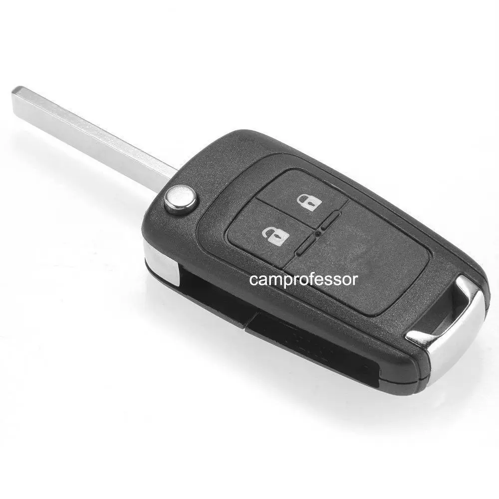 

KEYECU10 PCS*New Uncut Remote Control Key Fob 2 Button for Chevrolet Aveo Cruze Orlando 433MHz ID46