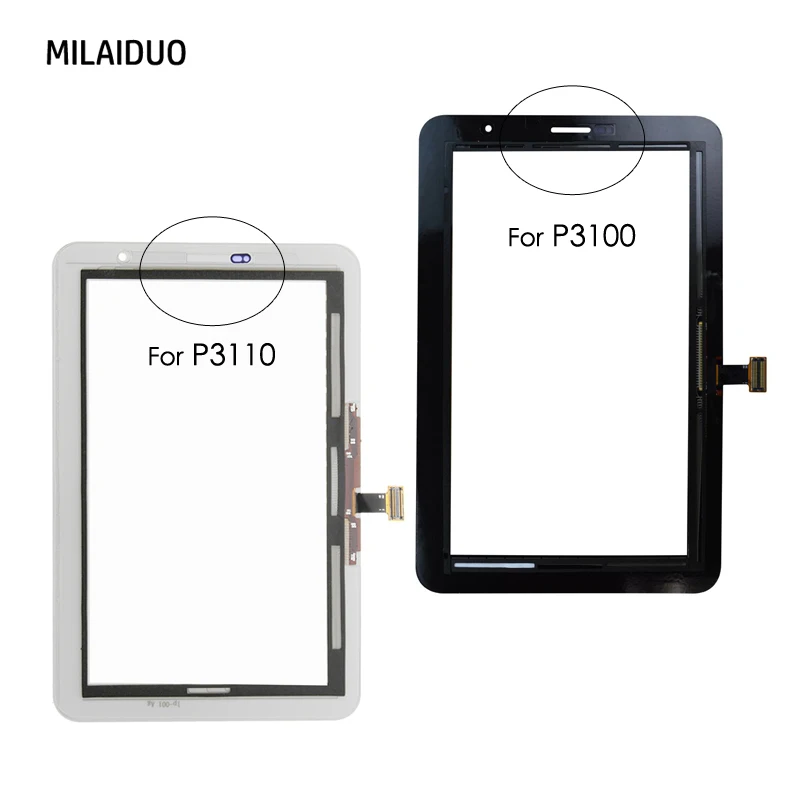 Сенсорная панель для Samsung Galaxy Tab 2 P3100 P3110 экран дигитайзер сенсор переднее внешнее