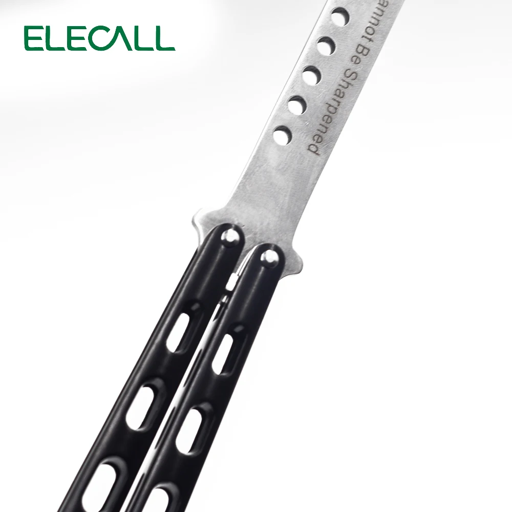 ELECALL нож бабочка тренировочный балисонг инструмент складной не острый