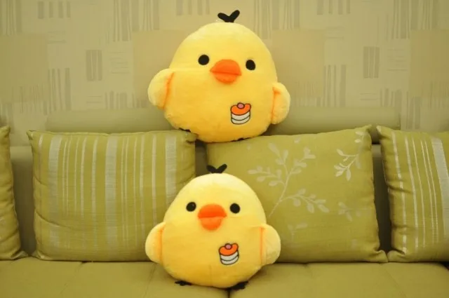 Бесплатная доставка 20 см милый Rilakkuma плюшевый Цыпленок игрушка подарок на Пасху