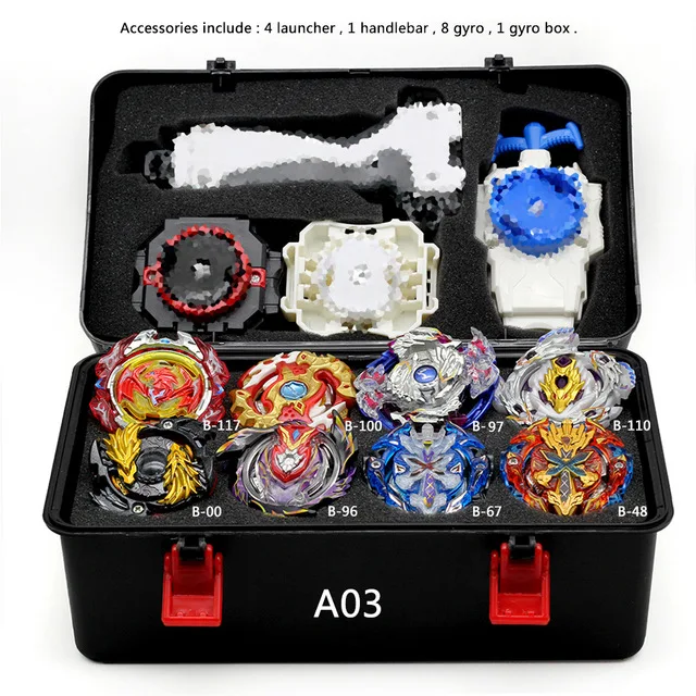 BeyBlade Burst B 128 Drain Launcher Fusion burst giroscopio Attack Pack bey blade игрушки для детей beyblade evolution|Волчки| |