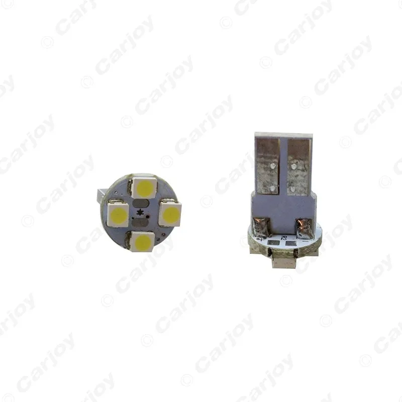 LEEWA 50 шт. Автомобильная T10 W5W светодиодный Ода SMD 1210/3528 автомобильная лампа