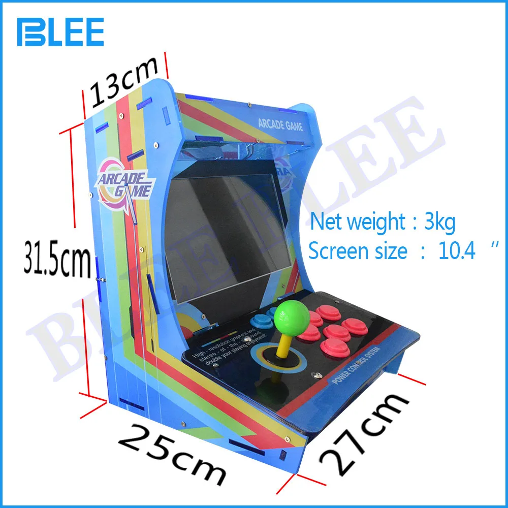 10.4'' Mini Arcade Game Machine 60 in 1 Cocktail Table 815 Games 986 1/999 1/1299 for Player | Спорт и развлечения