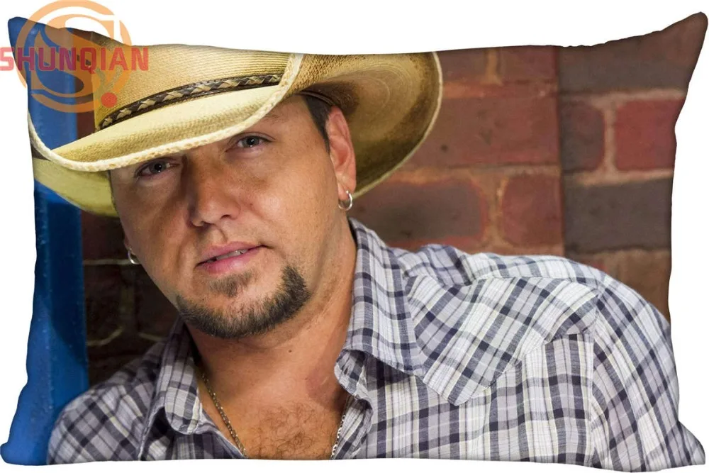 Новинка наволочка Jason Aldean прямоугольная Наволочка на молнии размеры 45x35 см 40x60 45x75