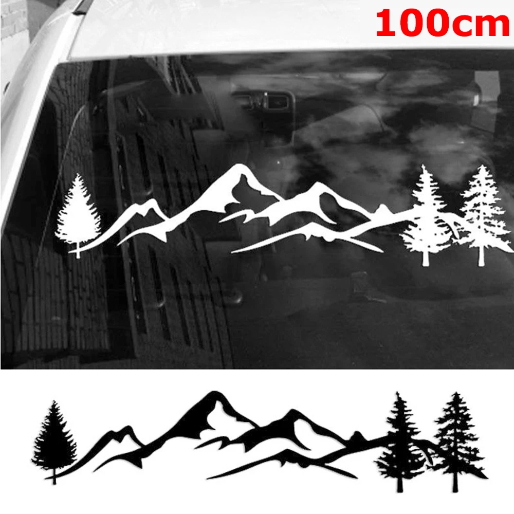 1 шт. Автомобильная наклейка для внедорожника RV кемпера водонепроницаемое дерево