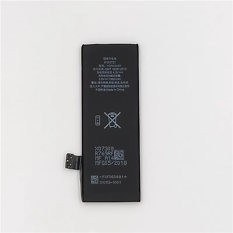 Батарея для IPhone 5S Замена литиевые батареи батарея телефона 1560 mAh бесплатные