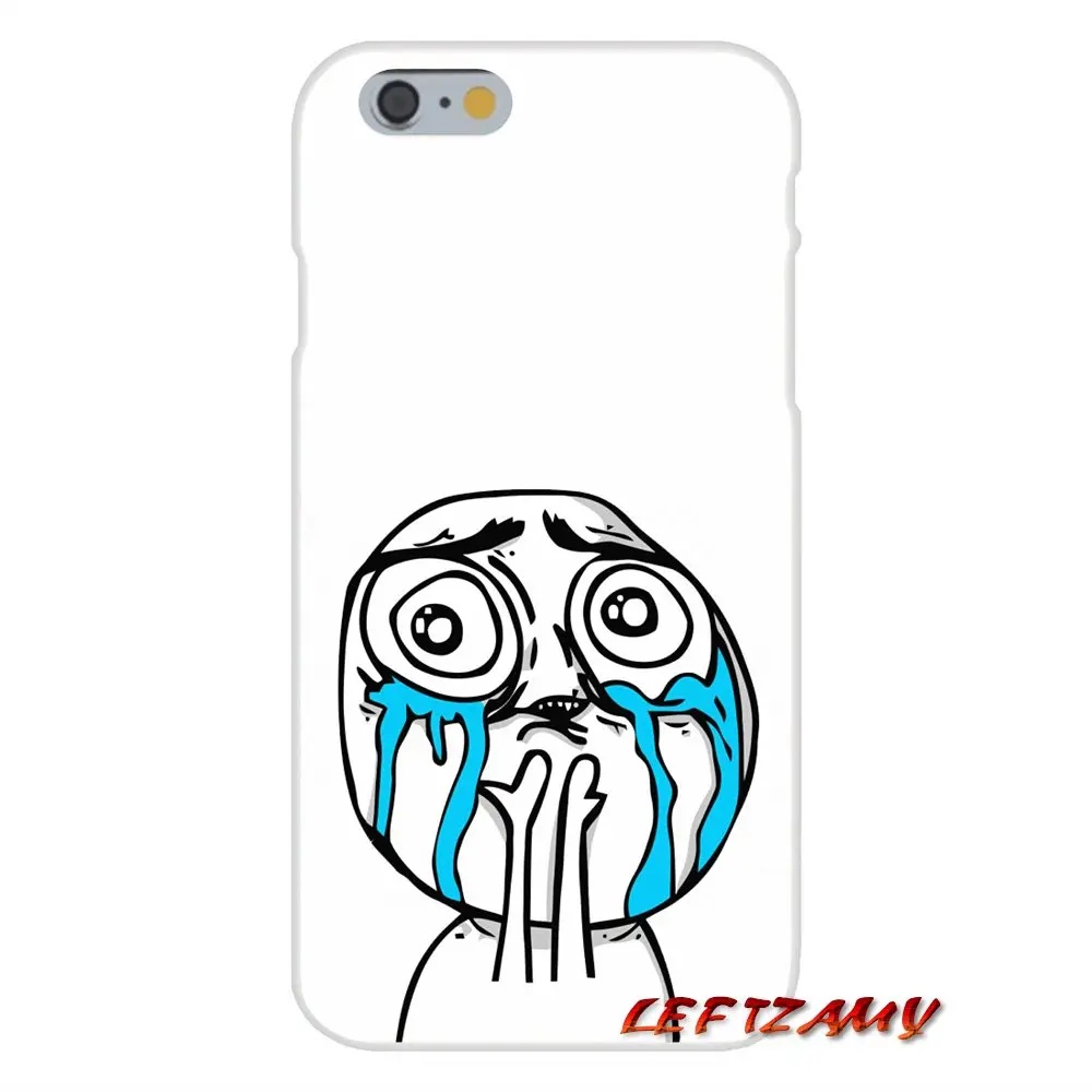 Аксессуары для телефона Rage Comics Face Meme чехлы телефонов Huawei P Smart Mate Y6 Pro P8 P9 P10 Nova P20 Lite