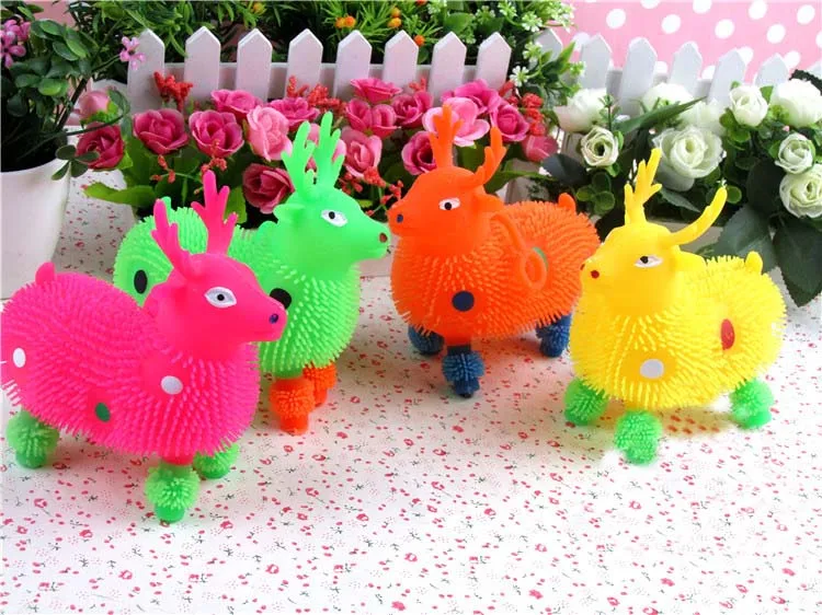 Олененка вспышка светильник шарик игрушки для детей подарок ко дню рождения