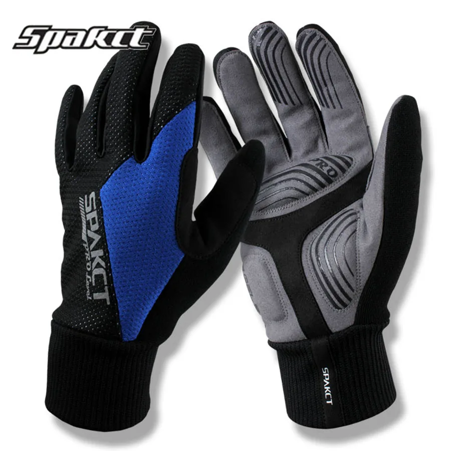 SPAKCT Зимние перчатки для велоспорта женские и мужские езды на велосипеде гоночные