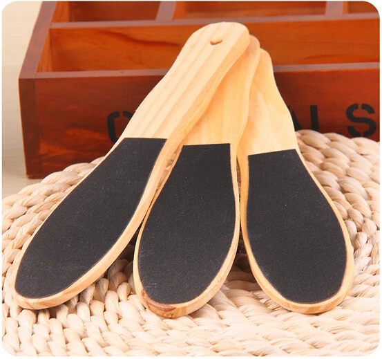 1 x Foot Rasp Pedicure Brushes Exfoliating Double Sided Repair Tools Health Products Wood Washboards Nail | Красота и здоровье