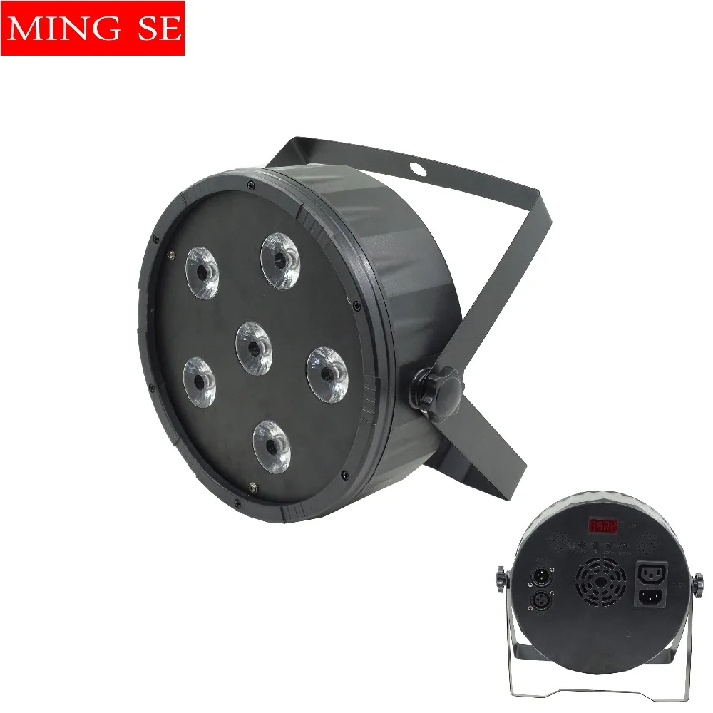 

Led Par 6x12 Вт RGBWA UV Led Par Светильник s с интерфейсом IEC13 UV Par настенная шайба для свадебной вечеринки сценический светильник