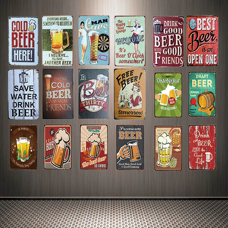 

[ Mike86 ] Keep Calm And Have A Best Cold Beer Beer Metal Sign Custom Poster Personality Classic Metal Painting Decor Art ZZ-06