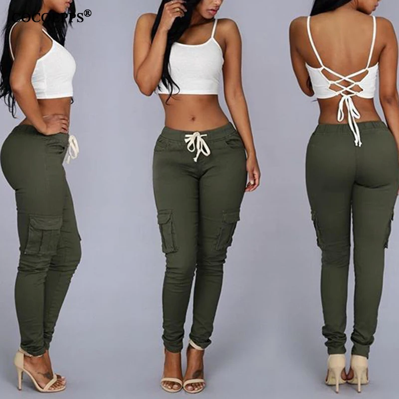 Женские брюки-карго повседневные камуфляжные брюки в Корейском стиле