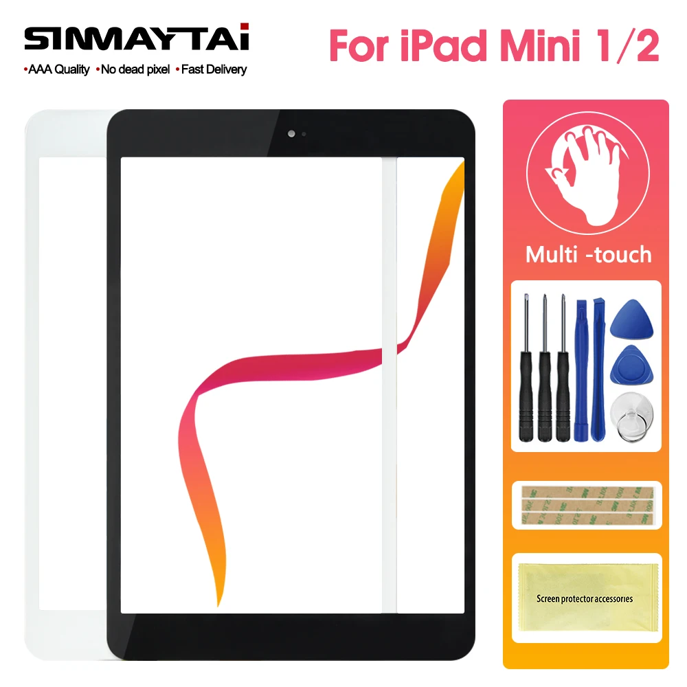 7 9 дюймов для iPad Mini экран 1 2 сенсорный A1432 A1454 A1455 A1489 A1490 A149 дигитайзер кабель ИС