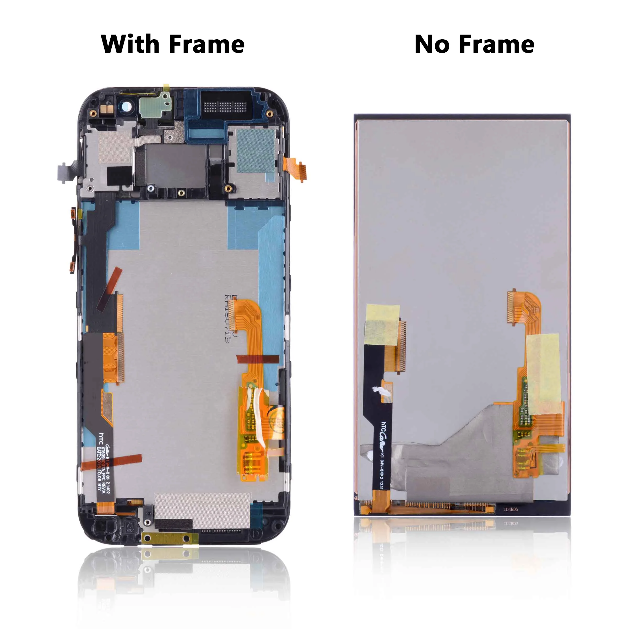 5 0 дюймовый ЖК-дисплей с рамкой для htc One M8 сенсорным экраном дигитайзер Запасные