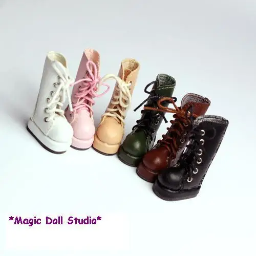 Бесплатная доставка кукольная обувь ручной работы # Pleather длинные сапоги для