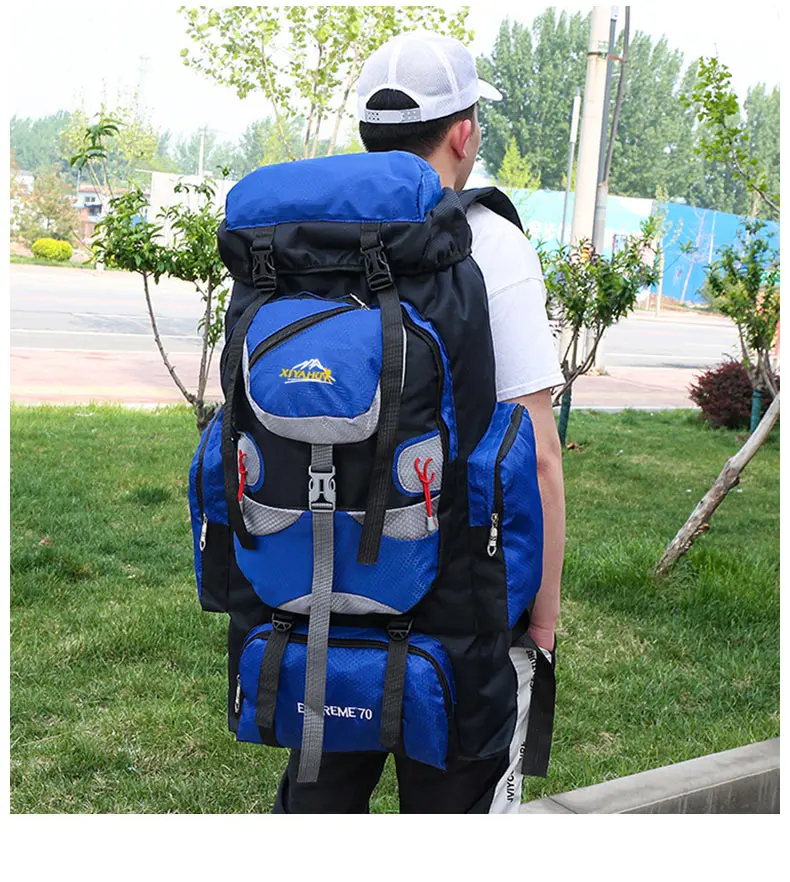 70L большой дорожный рюкзак походные рюкзаки Mochila кемпинг спортивная сумка мужская Треккинг Рюкзак для отдыха на природе сумки Treking XA830WA