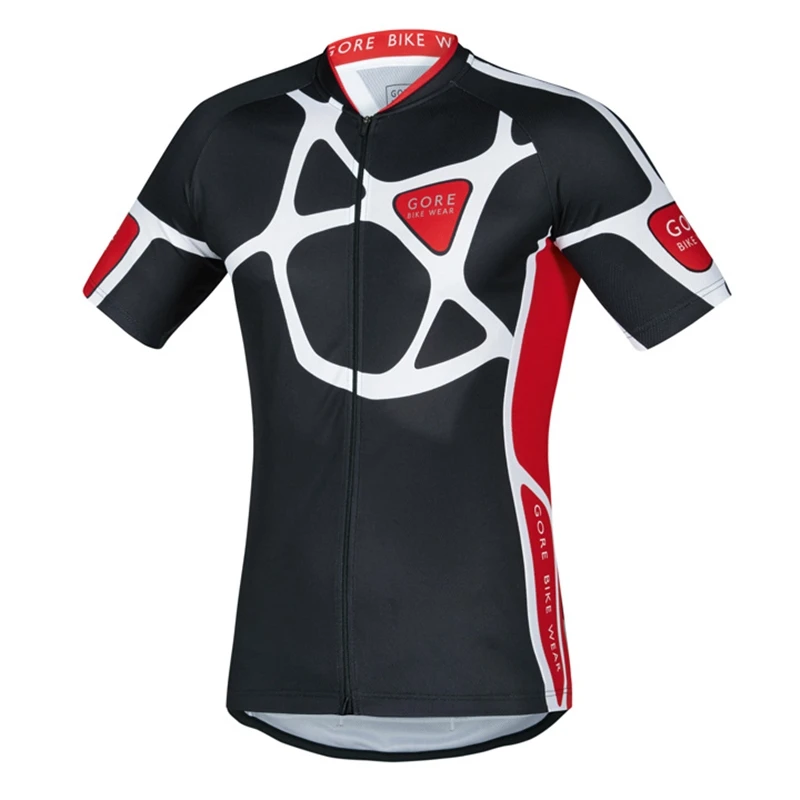 jerseys Gore Лето Велоспорт Джерси быстросохнущая Mtb рубашка велосипедная одежда велокостюм из флиса Мужские Короткие Майо Roupa Ropa De Ciclismo - Цвет: jerseys