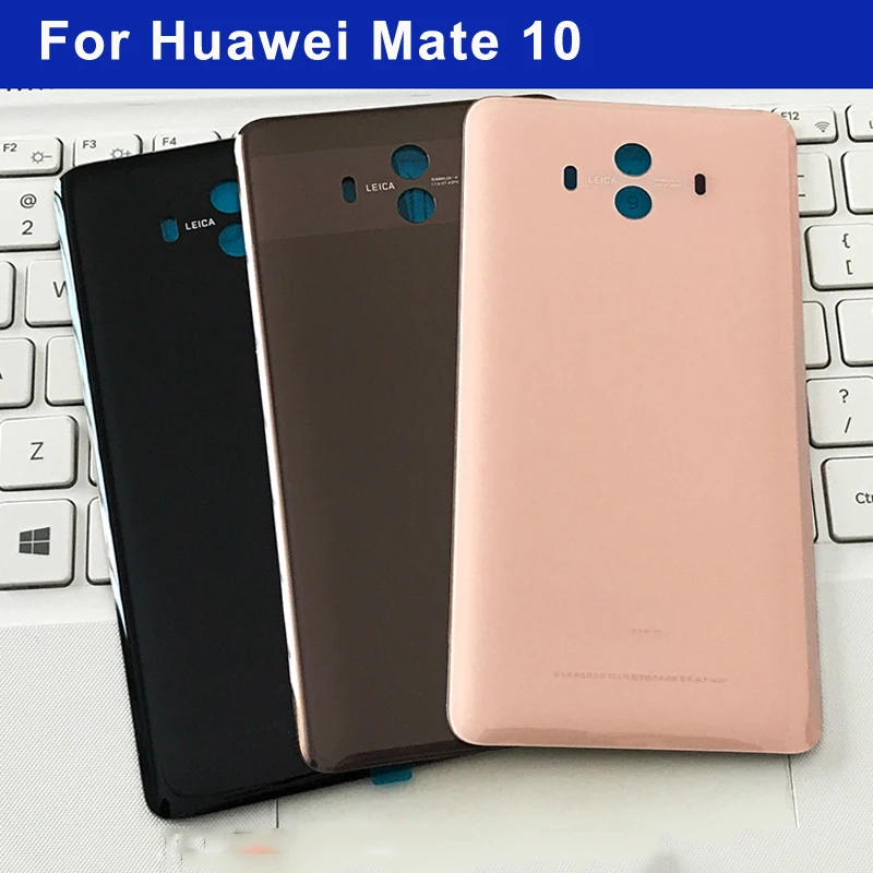 Оригинальная задняя крышка батарейного отсека для Huawei Mate10 Mate 10 mt10 стеклянный