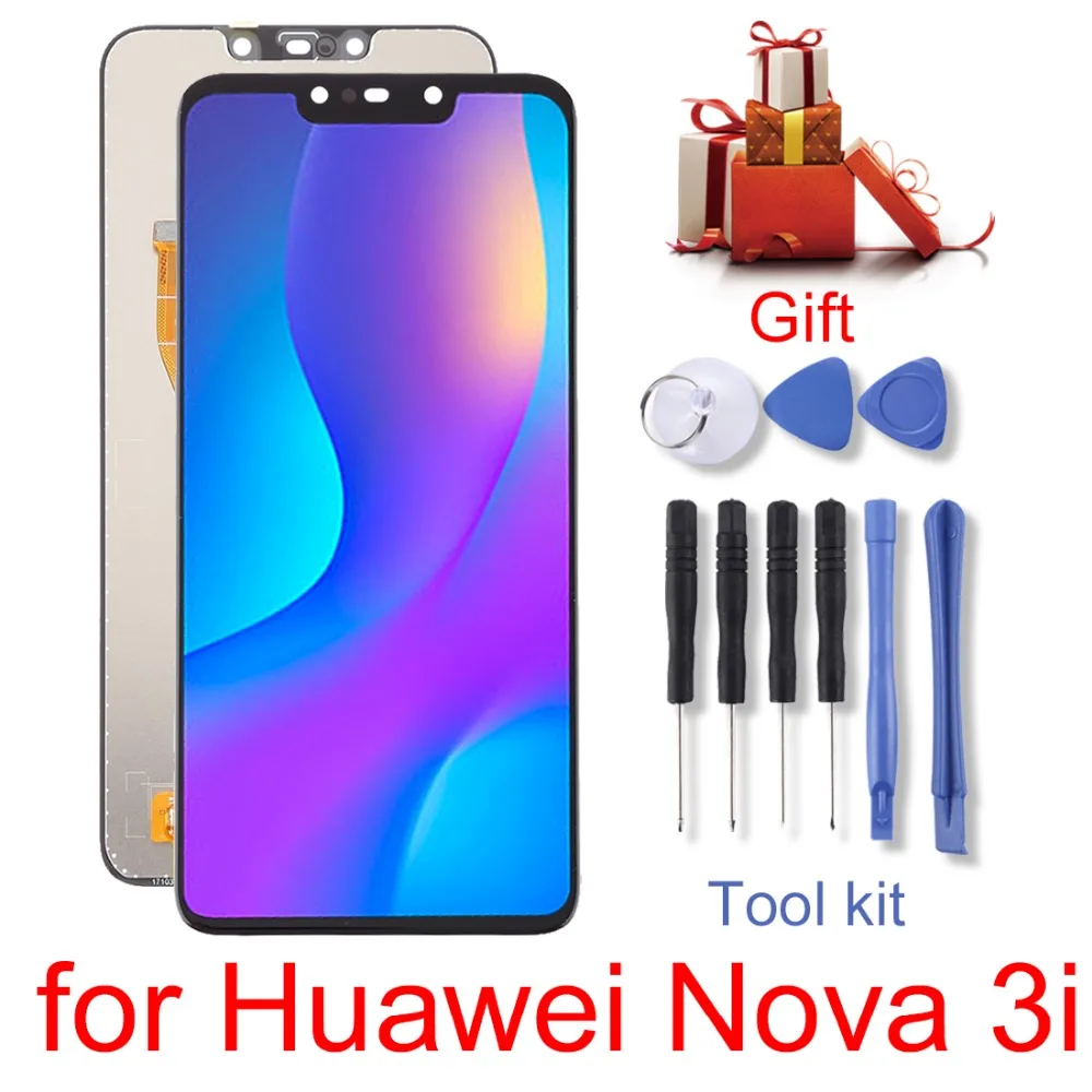 ЖК-экран и дигитайзер полная сборка для Huawei nova 2 Plus/3/3i/2/P9 стандартная версия |