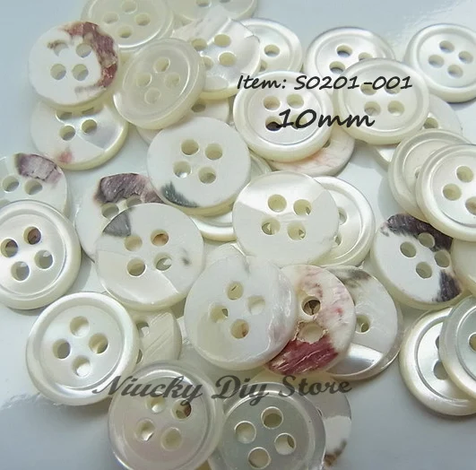 

Boutique Shell shirt buttons 10mm 4 hole thin edge trocas shirt shell buttons for sewing clothing sewing accessories wholesale